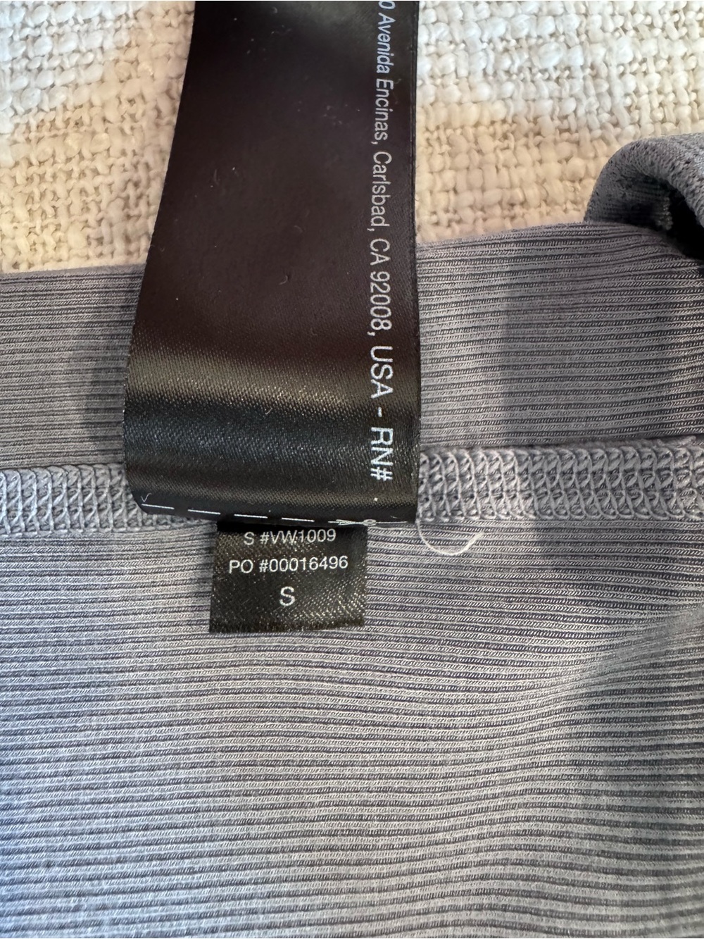 Vuori Pose Plyo Tank without soft cups, Size: Small, Color Slate Blue - Picture 6 of 7